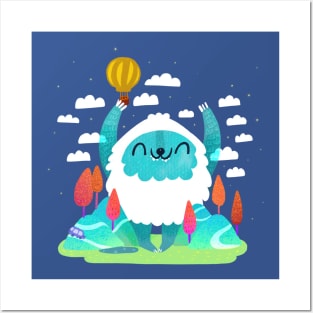 Yeti Posters and Art